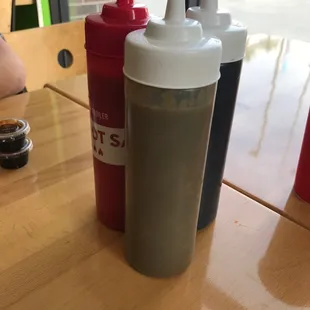 Their sauces are very good and spicy