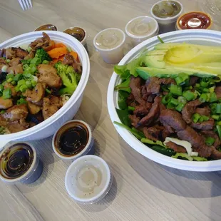 Beef Bowl 4.5/5 Excellent. Beef Salad (Limited Time / Added Avocado) 5/5 Exceptionally Fresh Greens.