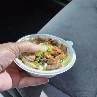 This is a mini mini bowl!