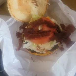 Dry nasty ass burger