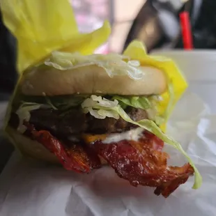 12/26/2024 - Bacon Cheese Burger from &quot;Flame It Burger&quot;