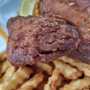 Burnt Fish basket.