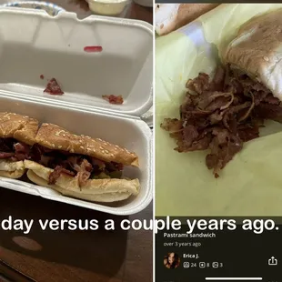 Pastrami sandwich??