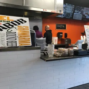Mom and son cooking together!