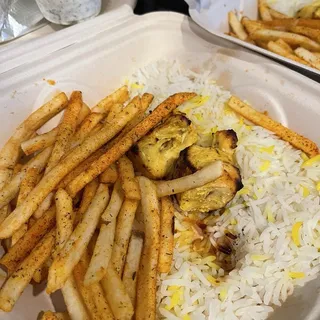 Chicken Kabob Kid's Meal