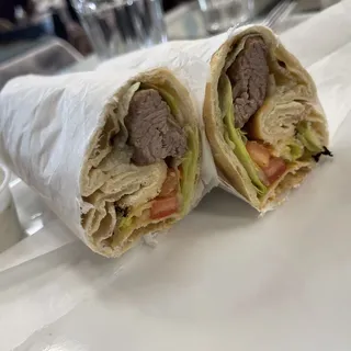 Lamb Kabob Sandwich