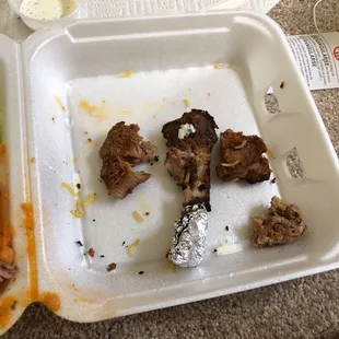 Thanks giving me BEEF instead of all Lamb Chops... can a manager please address this?