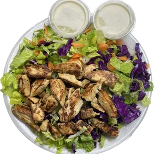 Grilled chicken salad