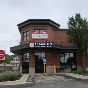 New storefront in a new strip mall.