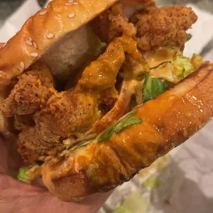 Crispy Chicken Zinger Burger