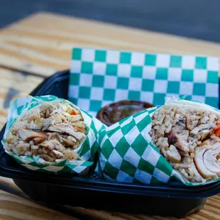 Jerk chicken wrap