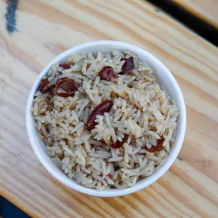 Rice and peas