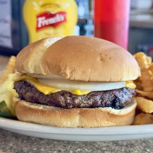 Flameburger With Cheese