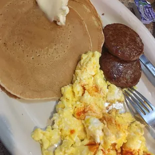 The Ranch (with pancakes, and no toast)