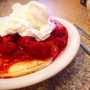 Strawberries and Creme short stack
