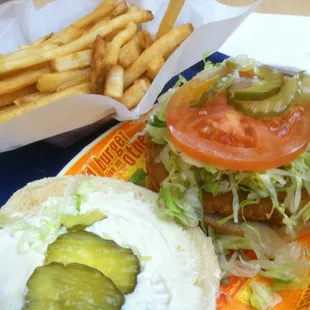 Chicken fillet sandwich