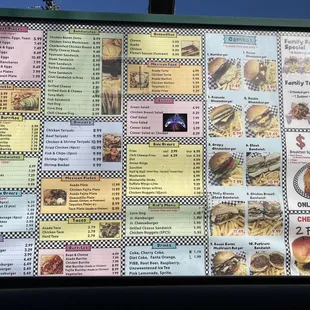 Updated Menu ~ 10/20/2021