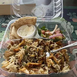 Chicken Shawarma Platter