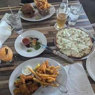 chicken wings and fried chicken, food