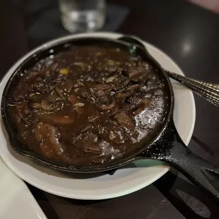 Mushroom Skillet**** a must try!!! **** mushrooms over polenta