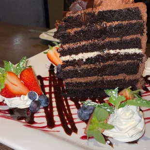 Grand Canyon Chocolate Cake