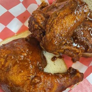 &quot;Nashville Hot&quot; half chicken