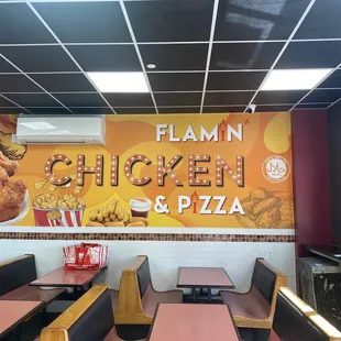 Flamin Chicken & Pizza