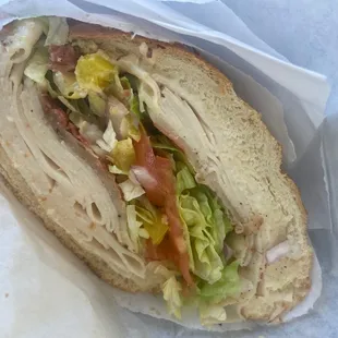 Pepper Turkey Special Sandwich