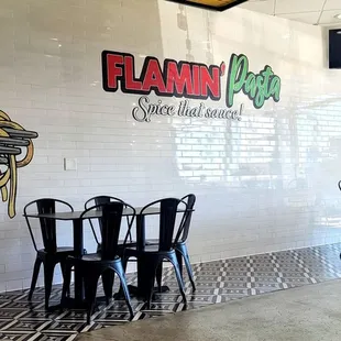 Flamin' Pasta - Interior