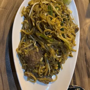 Beef Pad Thai