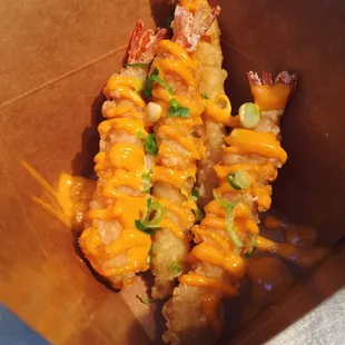 Fried shrimp tempura