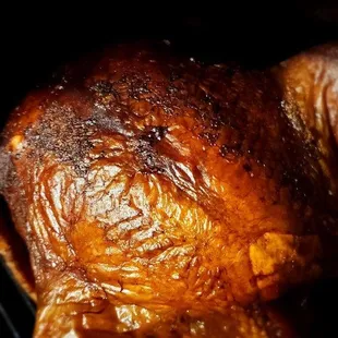 Our decadent turkey is smoked and seasoned to perfection, offering a rich, flavorful experience with every tender and juicy bite!