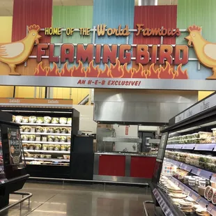 the inside of a grocery store