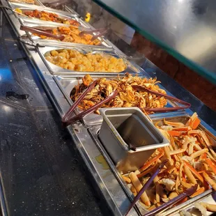 Wednesday night seafood buffet