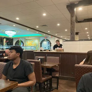 Inside