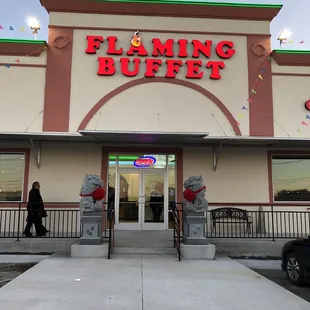 pizza, outside