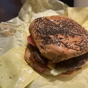 Texas special with bacon added