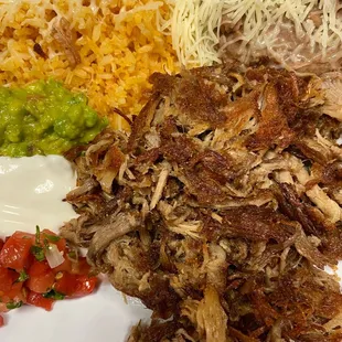 Carnitas plate