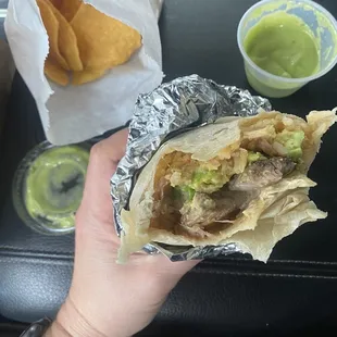 Carne Asada Burrito