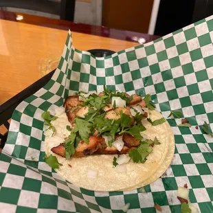 Shredded Chicken Taco