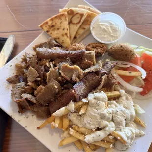 Gyro platter
