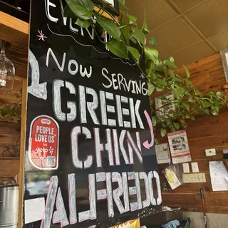 Greek Chicken Alfredo