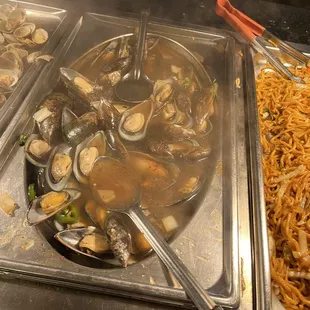 oysters and mussels, interior