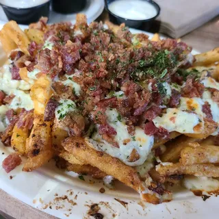 Bacon Blue Fries