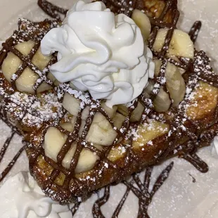Stuffed Nutella Fruit French Toast