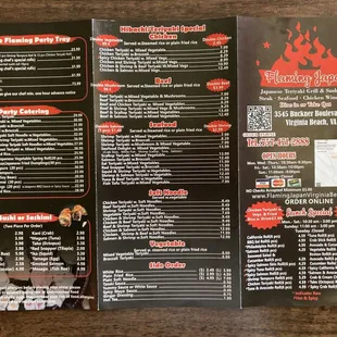 New menu - July 2024