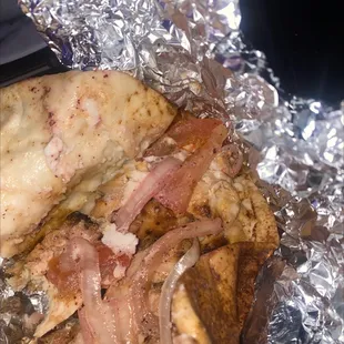 Chicken Shawarma. 0/10 and made me sick.