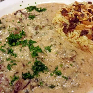 Steak with Garlic and Cilantro