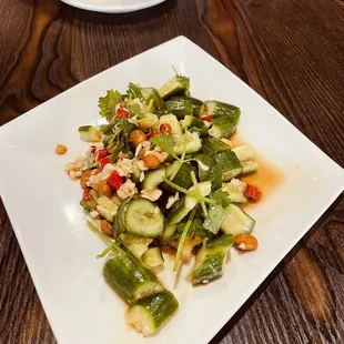 Cucumber salad