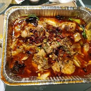 Szechuan Boiled Fish